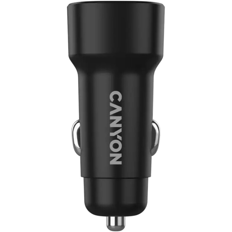 Автомобильное зарядное устройство Canyon OnDrive 30 Black (CNE-CCABR2C)