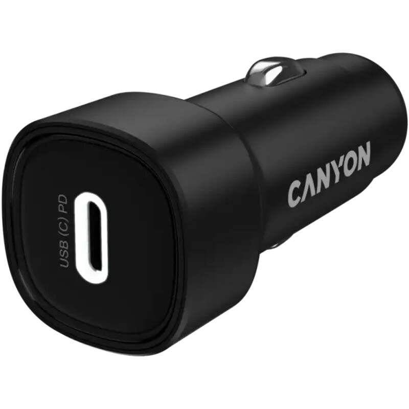 Автомобильное зарядное устройство Canyon OnDrive 30 Black (CNE-CCABR2C)