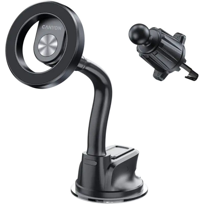 Держатель автомобильный Canyon OnGrip 12 Black (CNS-CCHM12)