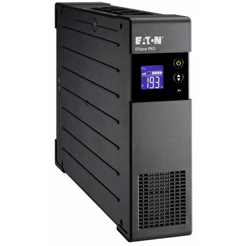 ИБП Eaton Ellipse PRO 1200 DIN, Lin.int., AVR, 8 х Schuko, USB, RJ-45, RJ-11, металл (ELP1200DIN)