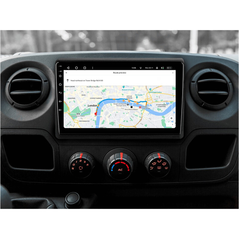 Штатная магнитола Gazer T6010 для Renault Master 2010-2019 (T6010-NV4003)