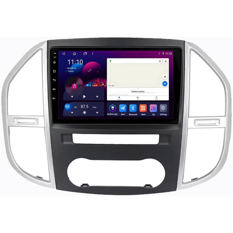 Штатная магнитола Gazer T6010 Pro для Mercedes-Benz Vito 3 (W447) 2014-2020 (T6010-W447-PRO)
