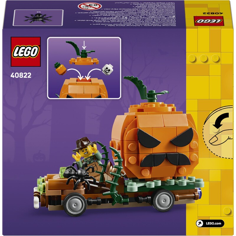 Конструктор LEGO Iconic Пікап Джека-Ліхтаря (40822)