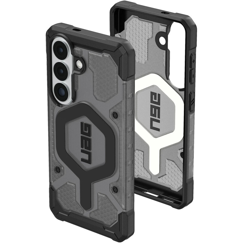 Чeхол-накладка Urban Armor Gear для Samsung Galaxy S26 Pathfinder Clear with Magnet Ash/Black (214528113140)