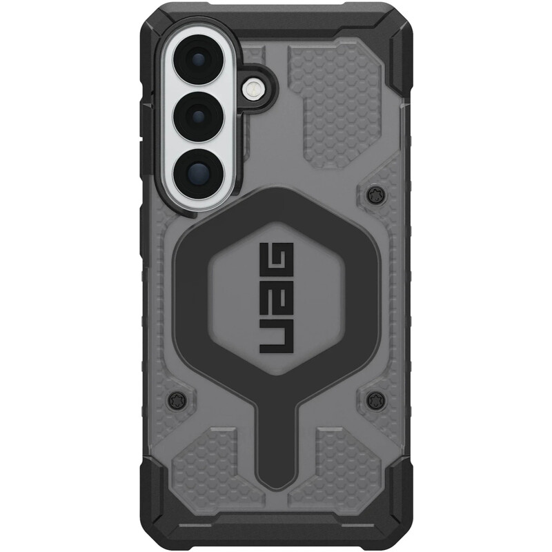 Чeхол-накладка Urban Armor Gear для Samsung Galaxy S26 Pathfinder Clear with Magnet Ash/Black (214528113140)