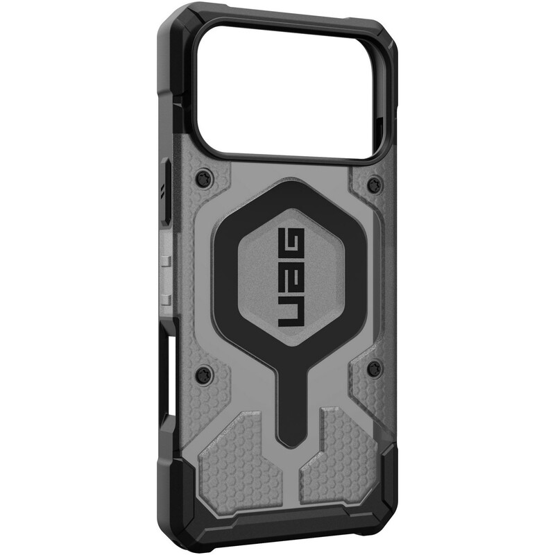 Чохол-накладка Urban Armor Gear Pathfinder Clear MagSafe для Apple iPhone 17 Pro Max Ash/Black (114552113140)