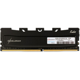 Модуль памяти DDR4 8GB/2666 eXceleram Black Kudos (EKBLACK4082619A)