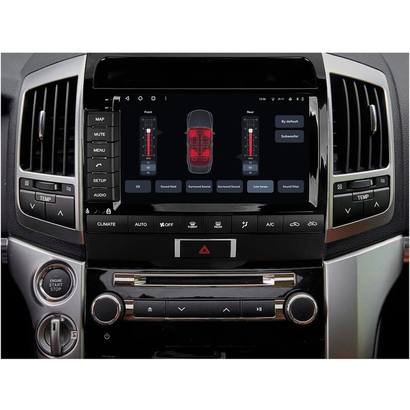 Штатна магнітола Gazer T6010 Pro для Toyota Land Cruiser 200 (J200) 2007-2015 (T6010-TJ2001-PRO)