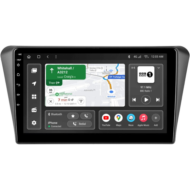 Штатная магнитола Gazer T6010 Pro Max для Peugeot 408 II 2014-2018 (T6010-T9-PROMAX)