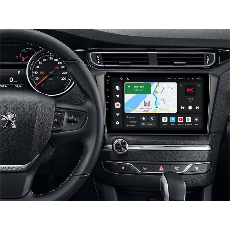 Штатна магнітола Gazer T6010 для Peugeot 408 II 2014-2018 (T6010-T9)