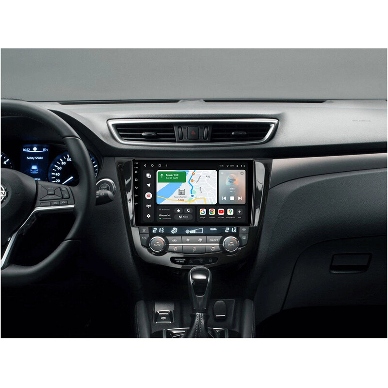 Штатна магнітола Gazer T6010 Pro Max для Nissan X-Trail III, Qashqai II (Manual air conditioning) 2013-2017 (T6010-T32/L-PROMAX)