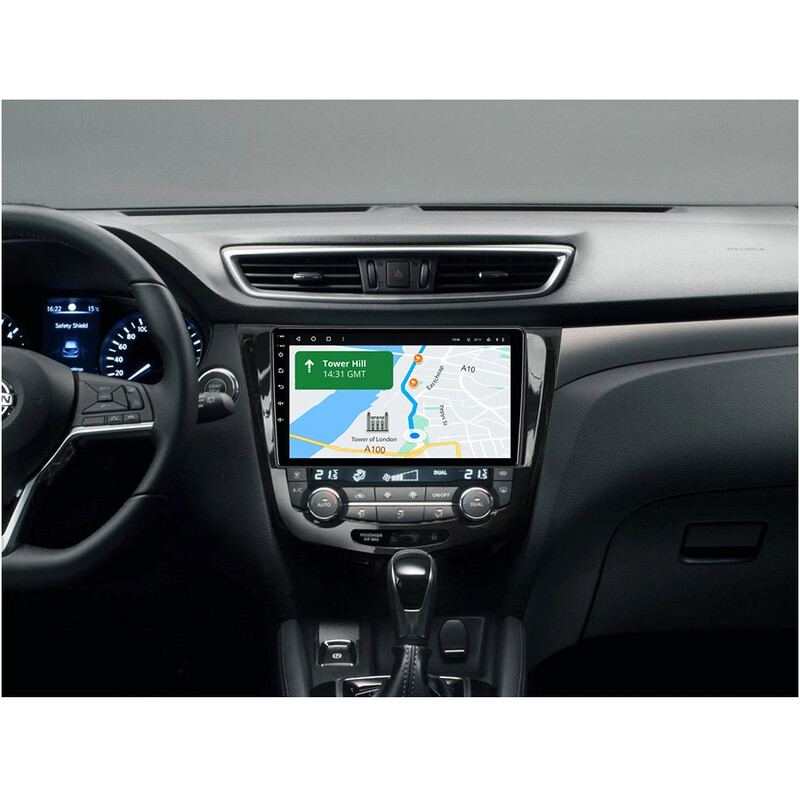 Штатная магнитола Gazer T6010 для Nissan X-Trail III, Qashqai II (Manual air conditioning) 2013-2017 (T6010-T32/L)