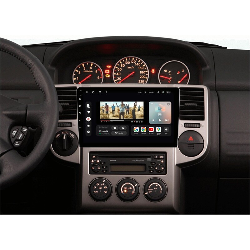 Штатна магнітола Gazer T6010 Pro Max для Nissan X-Trail I 2000-2007 (T6010-T30-PROMAX)