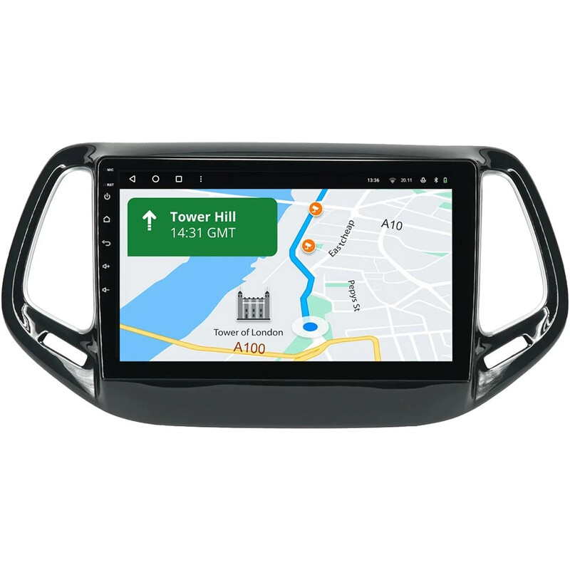 Штатная магнитола Gazer T6010 Pro Max для Jeep Compass II (MP) 2016-2018 (T6010-MP-PROMAX)