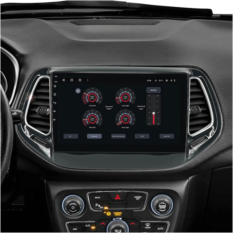 Штатная магнитола Gazer T6010 Pro для Jeep Compass II (MP) 2016-2018 (T6010-MP-PRO)