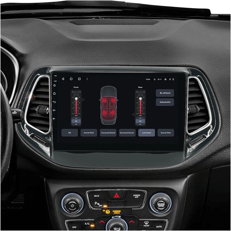 Штатная магнитола Gazer T6010 для Jeep Compass II (MP) 2016-2018 (T6010-MP)