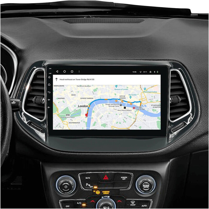 Штатная магнитола Gazer T6010 для Jeep Compass II (MP) 2016-2018 (T6010-MP)