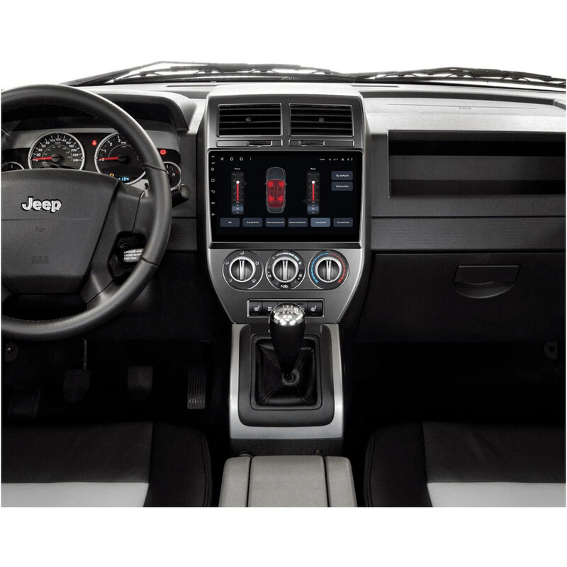 Штатная магнитола Gazer T6010 Pro для Jeep Compass I (MK49) 2006-2010 (T6010-MK49-PRO)