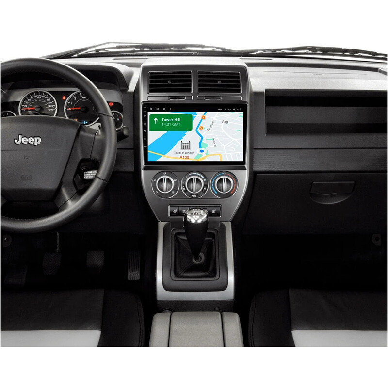 Штатная магнитола Gazer T6010 для Jeep Compass I (MK49) 2006-2010 (T6010-MK49)