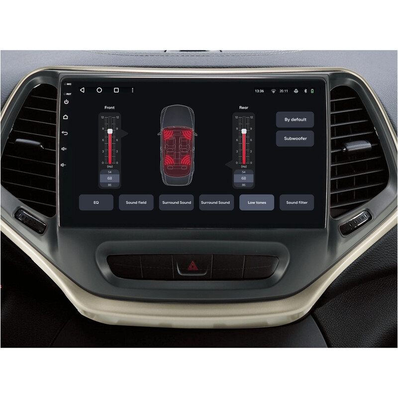 Штатная магнитола Gazer T6010 для Jeep Cherokee V (KL) 2014-2018 (T6010-KL)