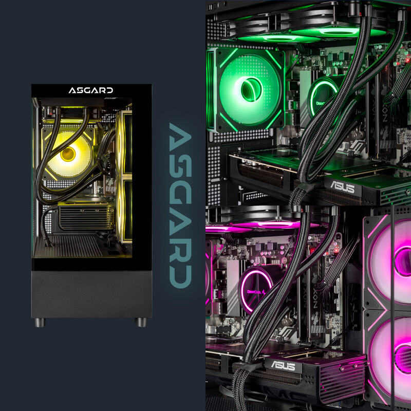 Игровой компьютер ASGARD GAMER RTX 5070 / Ryzen 7 7800X3D / DDR5 32GB / SSD 1TB (ASG-G-5070-7576)