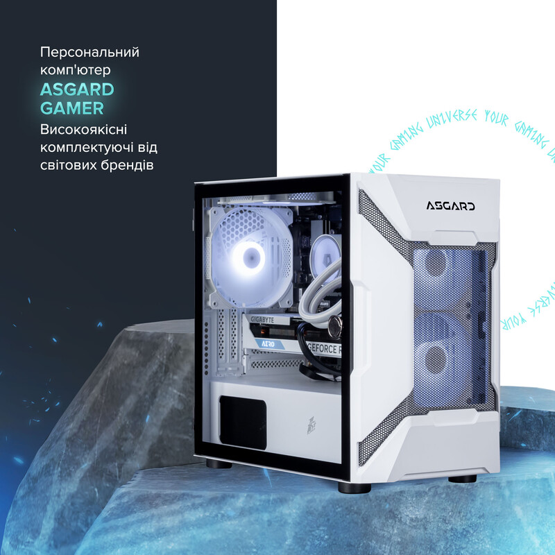 Игровой компьютер ASGARD GAMER RTX 5060 Ti 16GB / Ryzen 7 8700F / DDR5 32GB / SSD 1TB (ASG-G-5060T16-7579)