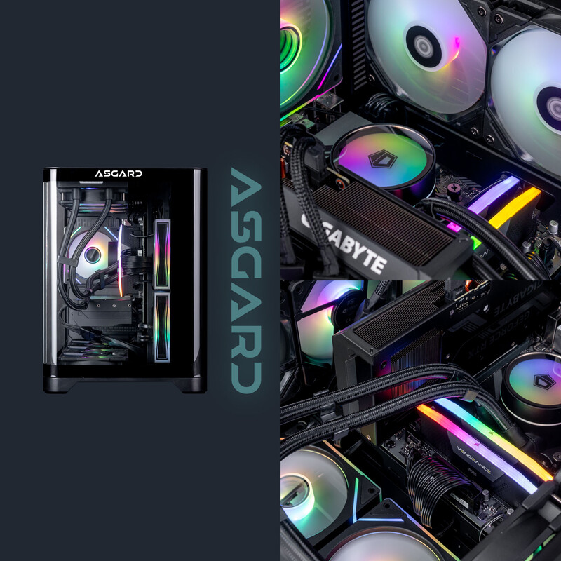 Игровой компьютер ASGARD GAMER RTX 5070 / Ryzen 5 9600X / DDR5 32GB / SSD 1TB (ASG-G-5070-7580)