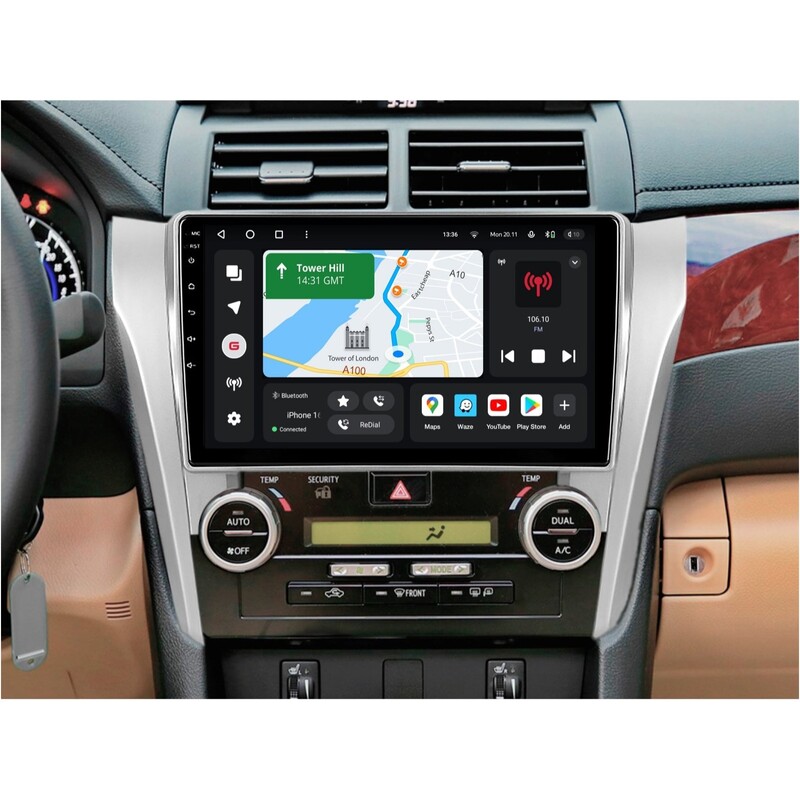 Штатна магнітола Gazer T6010 Pro для Toyota Camry VII (XV50) 2011-2011 (T6010-XV50/L-PROMAX)