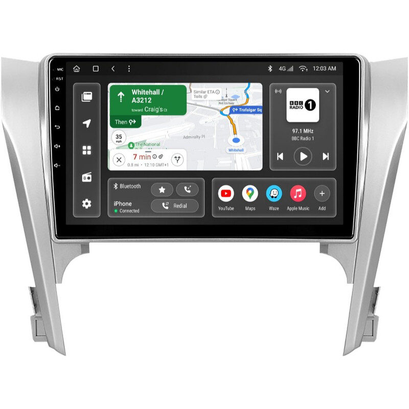 Штатная магнитола Gazer T6010 Pro для Toyota Camry VII (XV50) (MiddleEast) 2012-2014 (T6010-XV50-PROMAX)