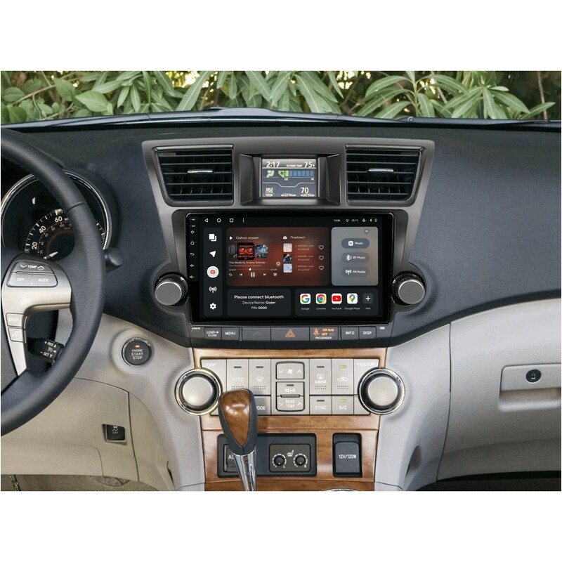 Штатна магнітола Gazer T6010 Pro для Toyota Highlander II (XU40) 2007-2013 (T6010-XU40-PRO)