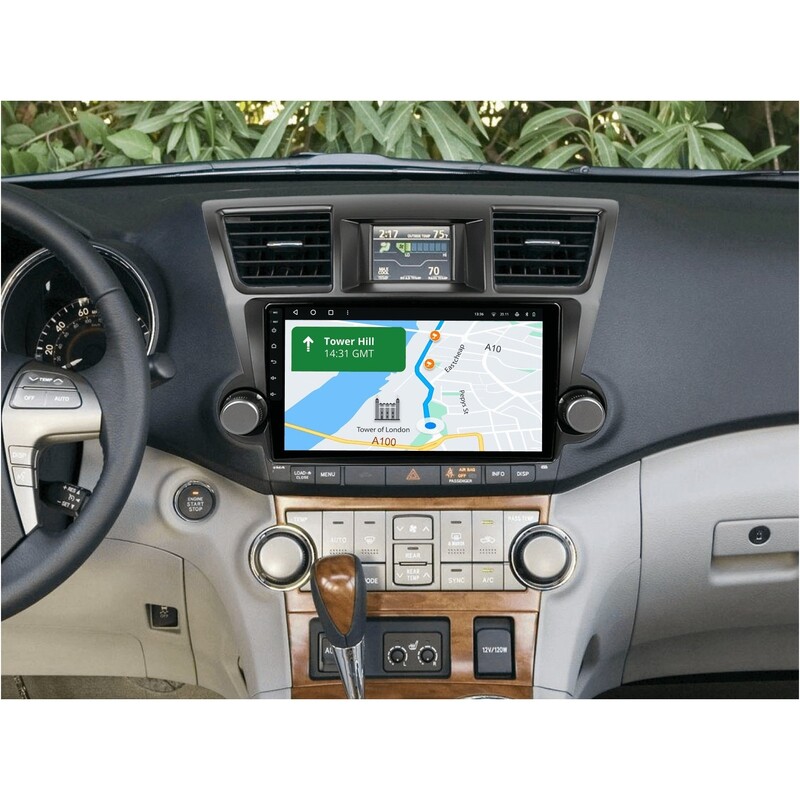 Штатна магнітола Gazer T6010 Pro для Toyota Highlander II (XU40) 2007-2013 (T6010-XU40-PRO)
