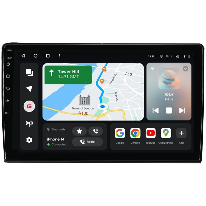 Штатная магнитола Gazer T6010 Pro для Toyota Tundra (XK50) 2007-2013, Sequoia (XK60) 2008-2017 (T6010-XK50-PRO)
