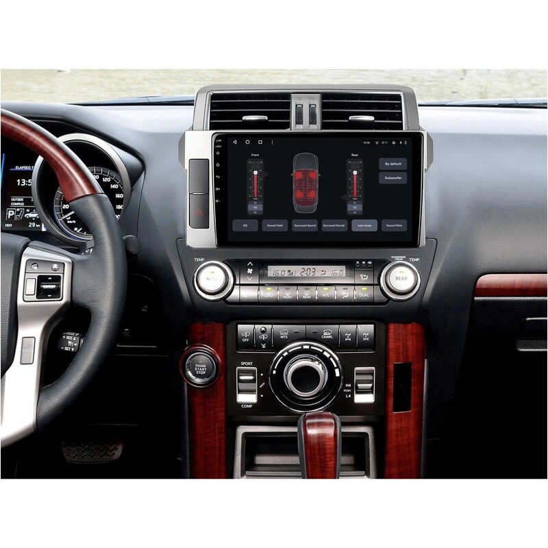 Штатна магнітола Gazer T6010 Pro для Toyota Land Cruiser Prado (J150) 2013-2017 (T6010-J150F-PRO)