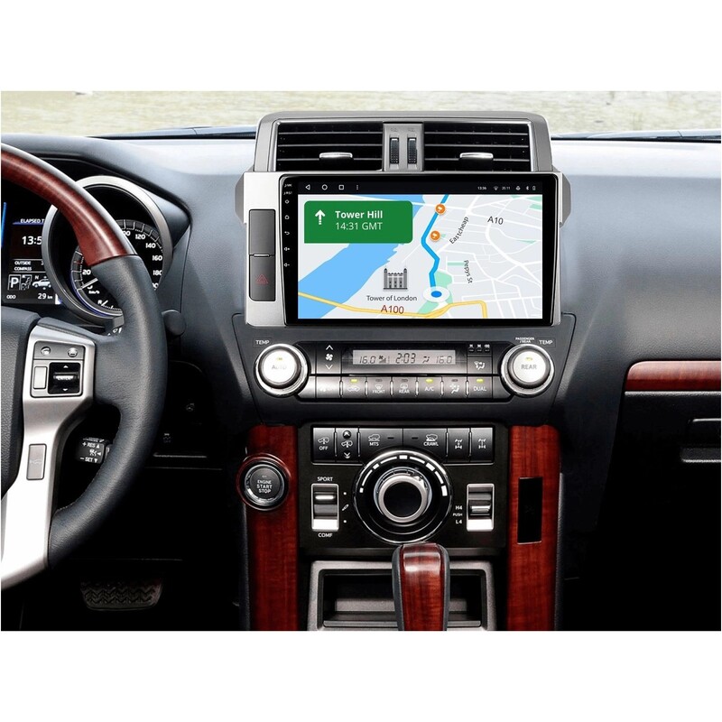 Штатная магнитола Gazer T6010 для Toyota Land Cruiser Prado (J150) 2013-2017 (T6010-J150F)