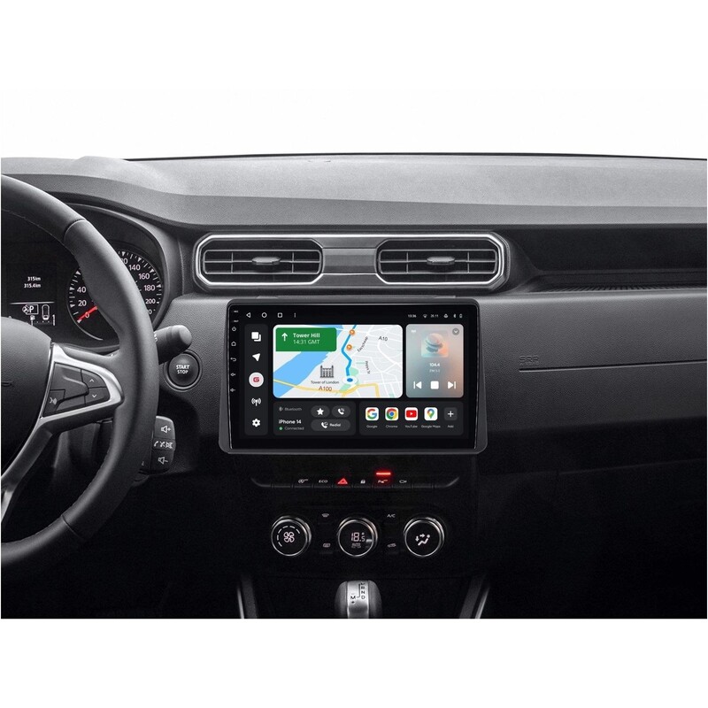 Штатная магнитола Gazer T6010 Pro для Renault Duster II (HM) 2020-2021, Arkana 2019-2021 (T6010-HM-PROMAX)