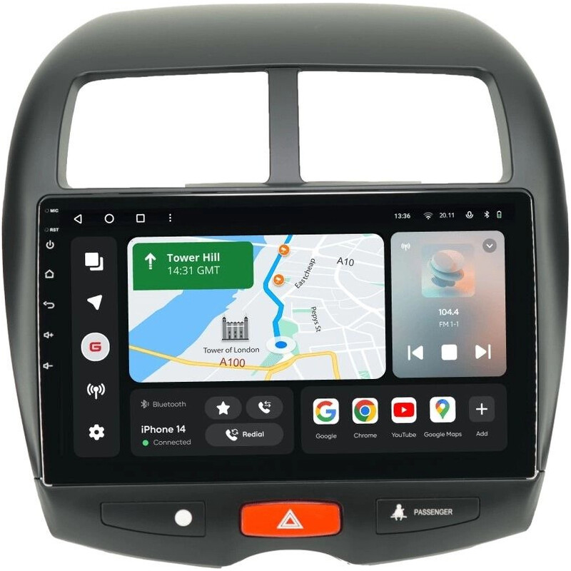 Штатная магнитола Gazer T6010 Pro для Mitsubishi ASX I 2010-2016 (T6010-GA/L-PRO)