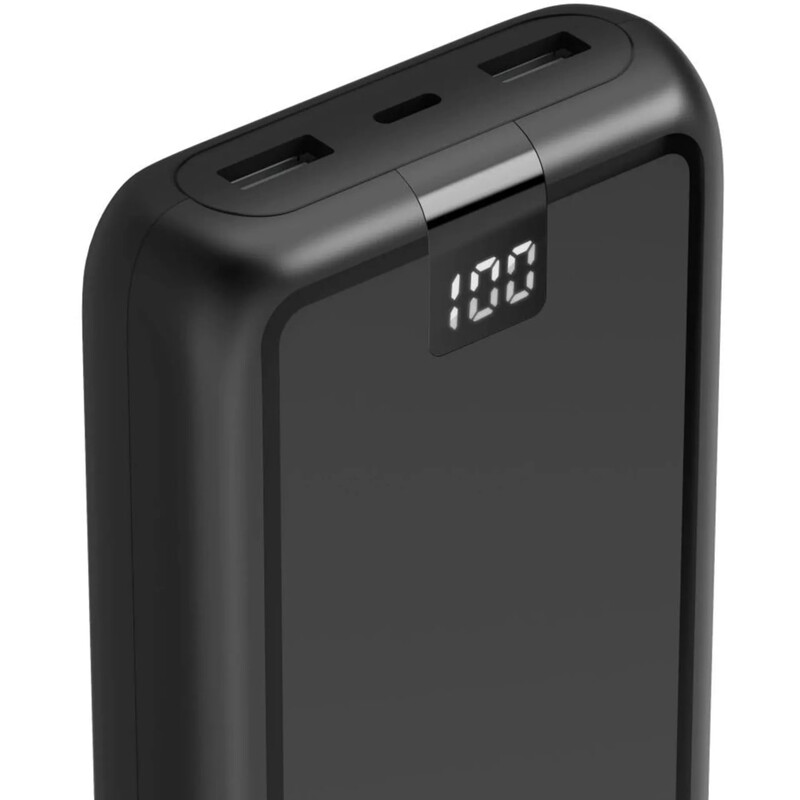 Универсальная мобильная батарея Hama 24000mAh 15W Black (00201711)