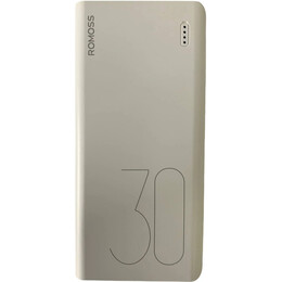 Універсальна мобільна батарея Romoss Sense8+ 30000mAh 18W White (PHP30-201-01H)