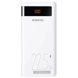 Универсальная мобильная батарея Romoss 30000mAh 22.5W White (PHP30-852-1111)