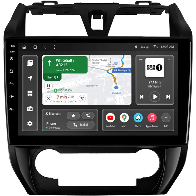 Штатна магнітола Gazer T6010 Pro для Geely Emgrand EC7 I 2009-2016 (T6010-EC7-PROMAX)