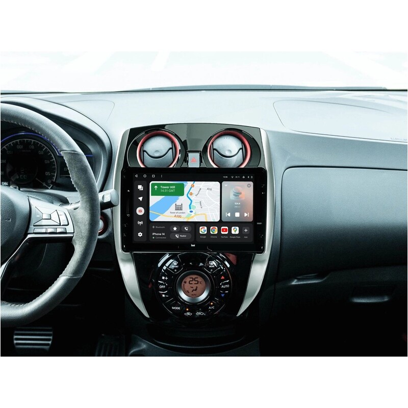 Штатна магнітола Gazer T6010 Pro для Nissan Note II 2012-2021 (T6010-E12-PRO)