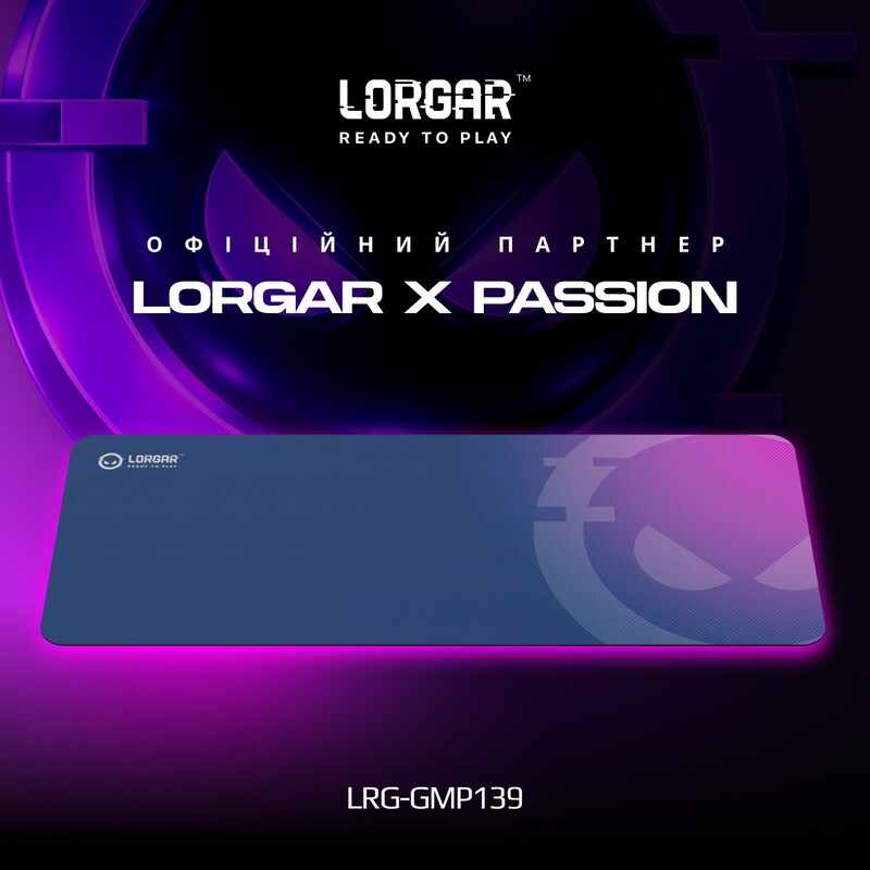 Iгрова поверхня Lorgar Main 139 Purple (LRG-GMP139)