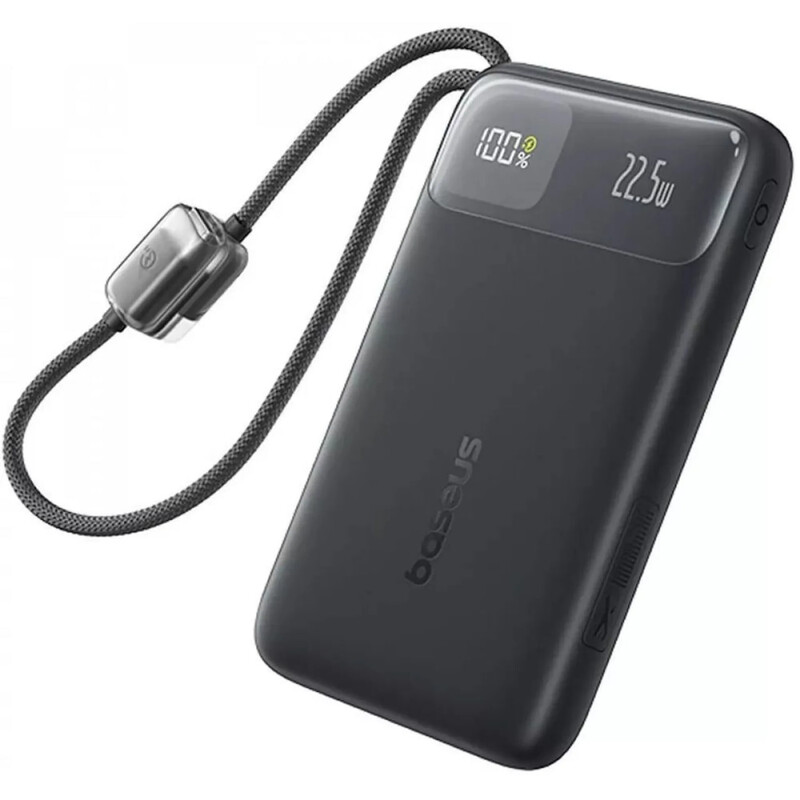 Универсальная мобильная батарея Baseus EnerFill FC11 10000mAh, 22.5W Black (E0027R04)