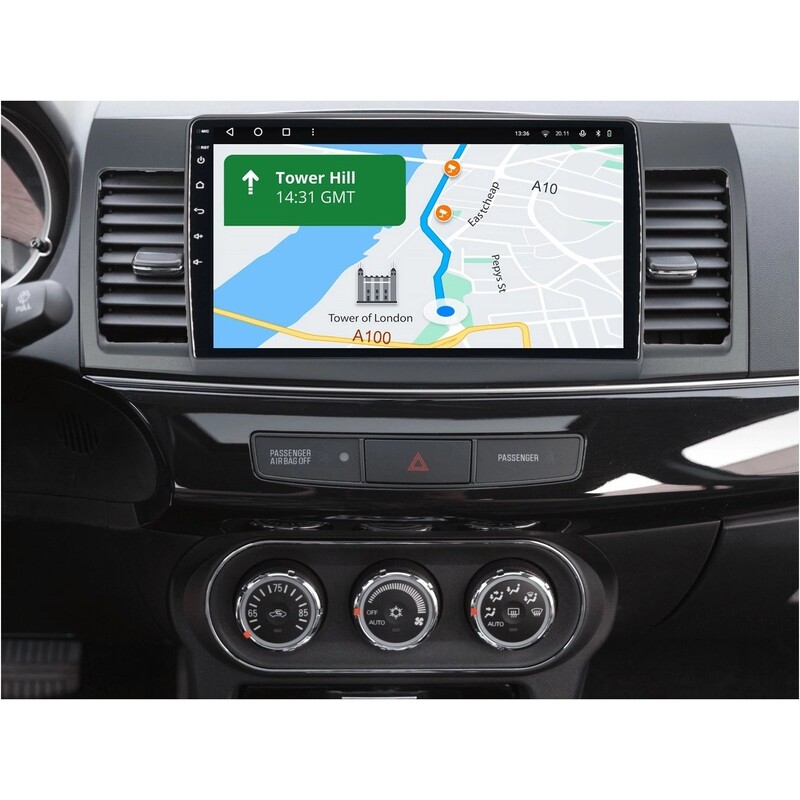 Штатна магнітола Gazer T6010 Pro для Mitsubishi Lancer X (CY) 2007-2012 (T6010-CY/H-PROMAX)