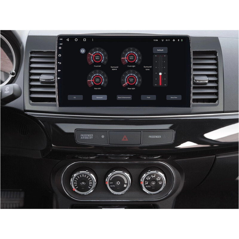 Штатна магнітола Gazer T6010 Pro для Mitsubishi Lancer X (CY) 2007-2012 (T6010-CY/H-PRO)