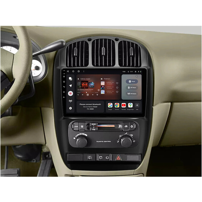 Штатная магнитола Gazer T6010 для Dodge Caravan IV 2000-2007 (T6010-CRS/L2)