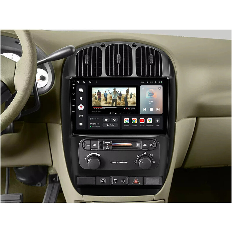 Штатная магнитола Gazer T6010 Pro для Dodge Caravan IV 2000-2007 (T6010-CRS/H2-PRO)