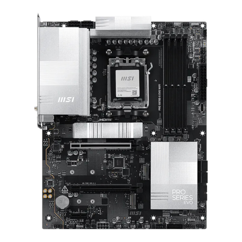 Материнська плата MSI PRO X870E-S EVO WIFI Socket AM5