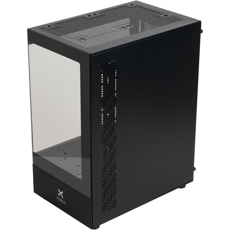 Корпус Vinga CS319B Black (CS319B) без БП