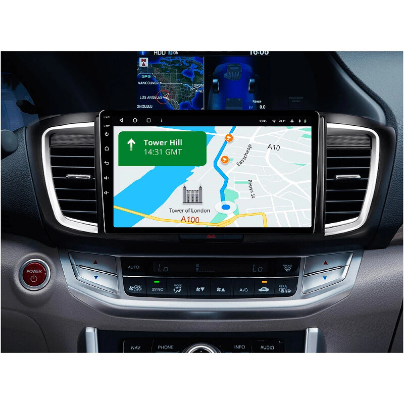Штатна магнітола Gazer T6010 Pro для Honda Accord 9 (CR) 2012-2018 (T6010-CR-PROMAX)
